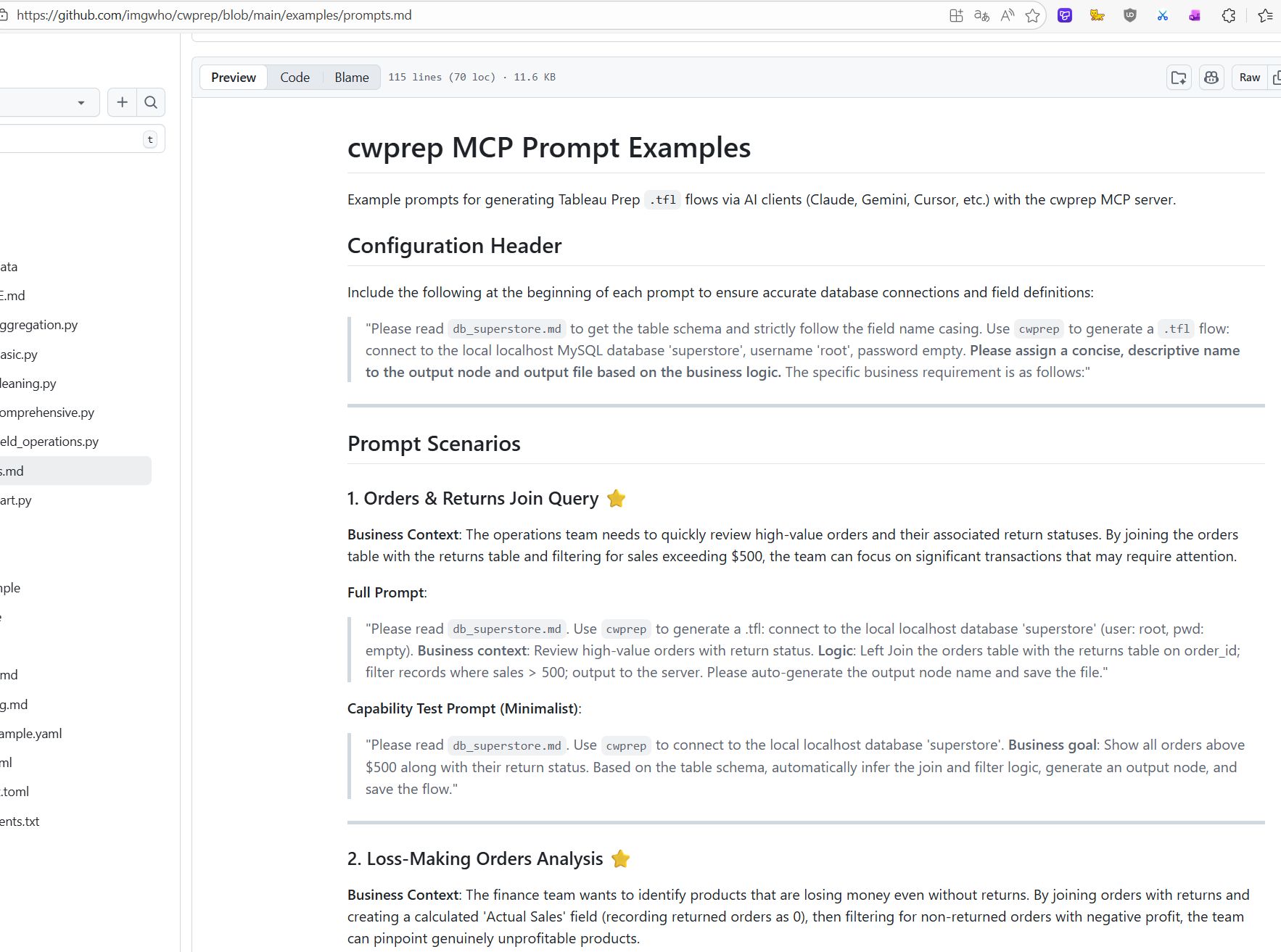 Just dropped: 8 ready-to-use prompt templates for cwprep MCP